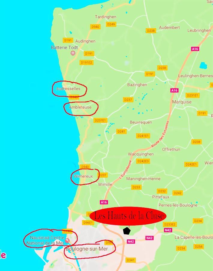 Les Hauts De La Cluse Wimille Εξωτερικό φωτογραφία